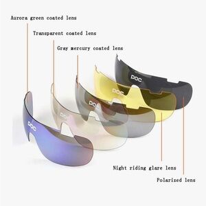 POC Half Do Blade: Replacement Lenses / Multi-Color & polarized